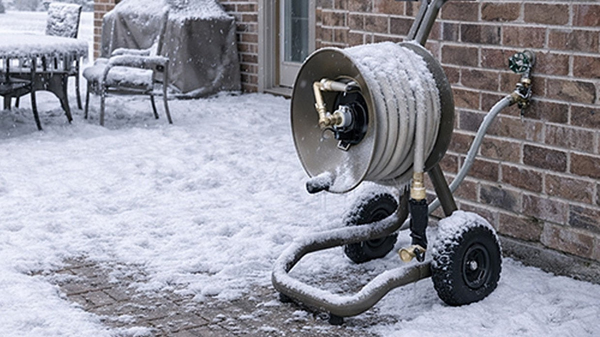 How to Winterize Your Garden Hose Reel, Hose & Watering Tools