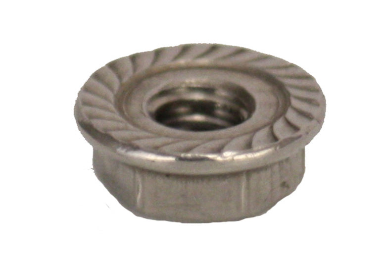 Item 4015, M6 Serrated Flange Lock Nut for Rapid Reel hose reels