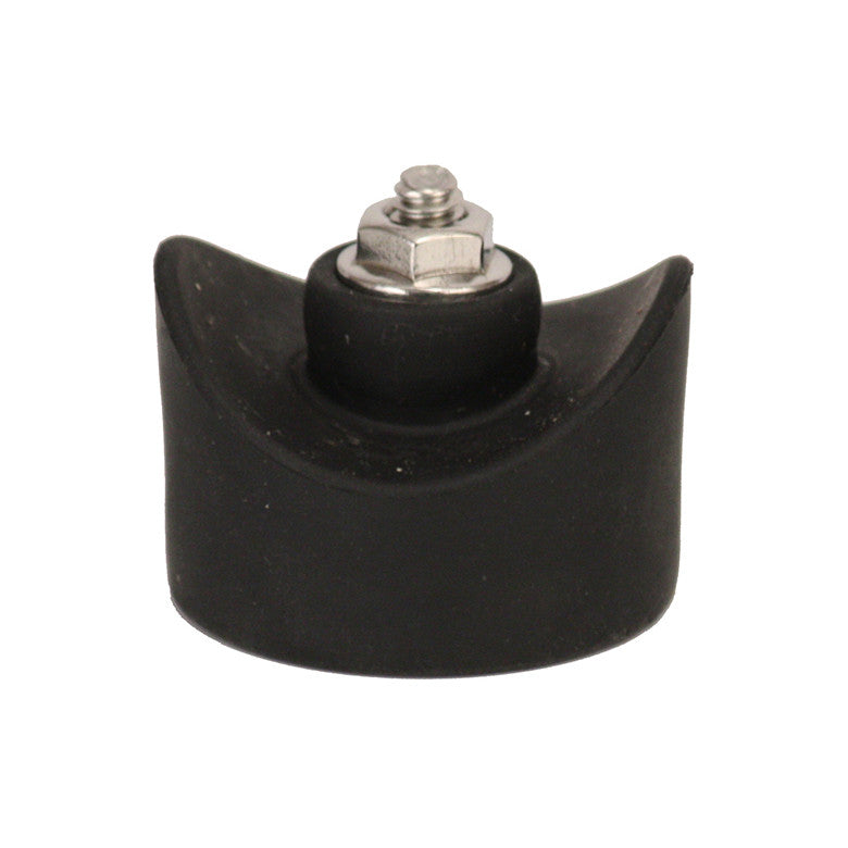 Rubber foot assembly for ELEY 1043 two wheel cart garden hose reel.