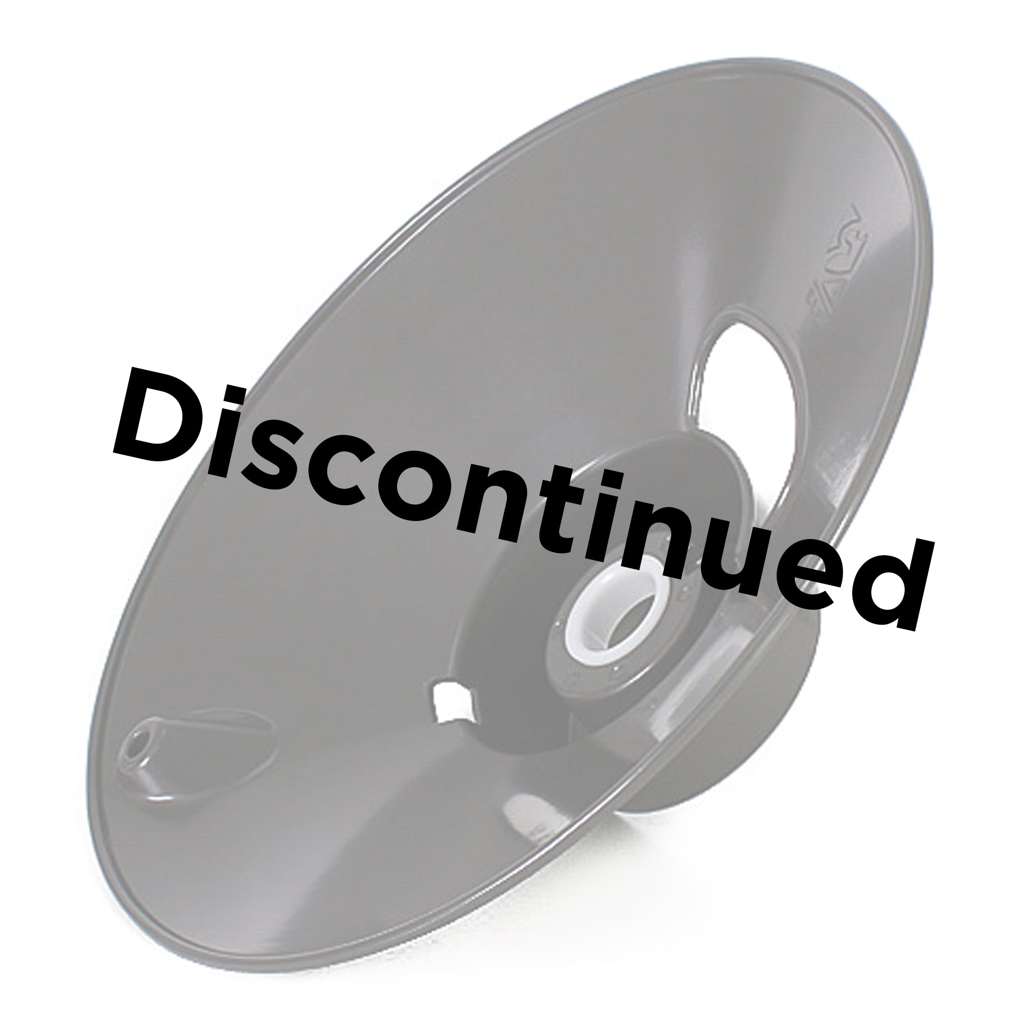 Front flange for Eley garden hose reels. Single post crank handle design.