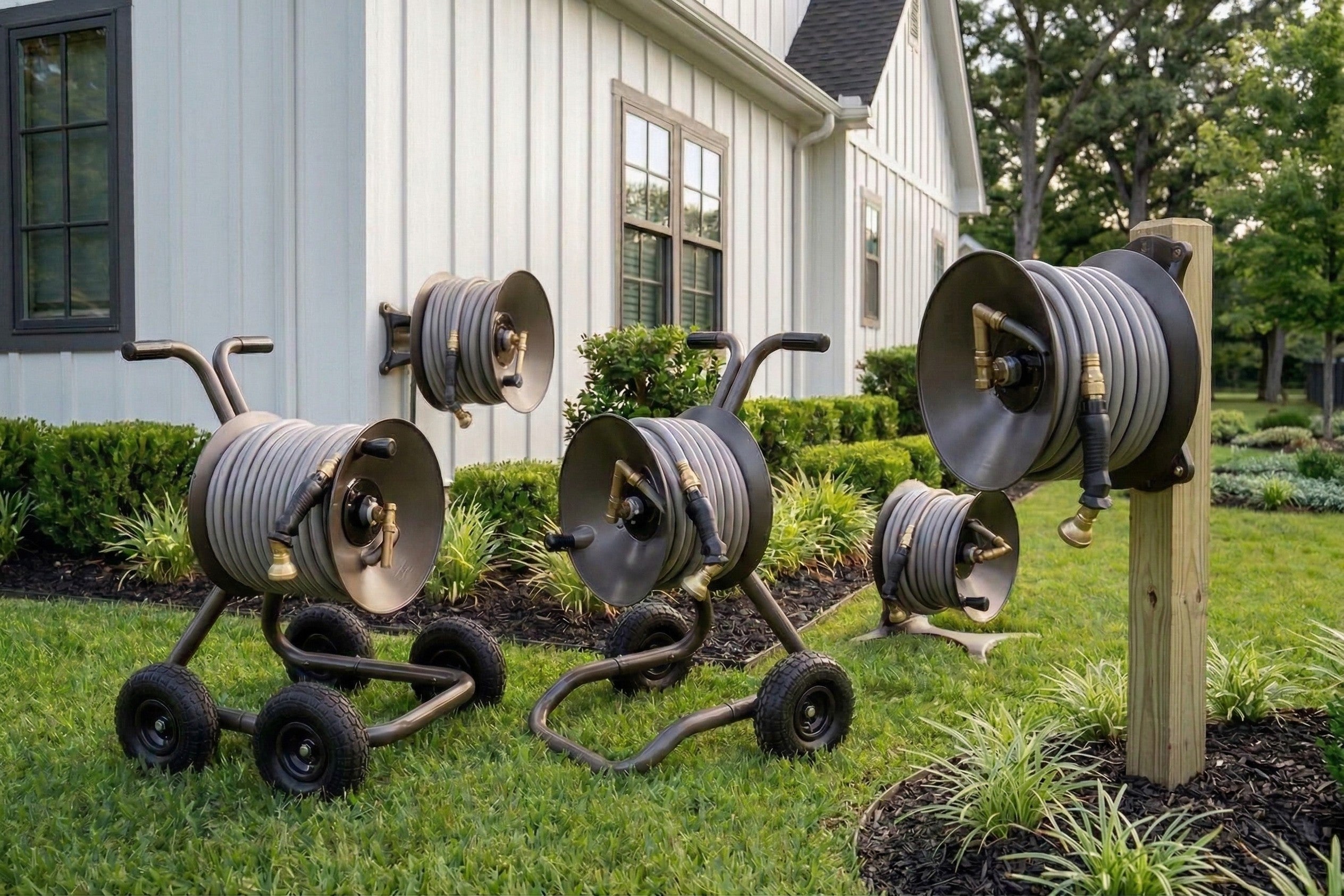 What Style of Garden Hose Reel is Right for You?