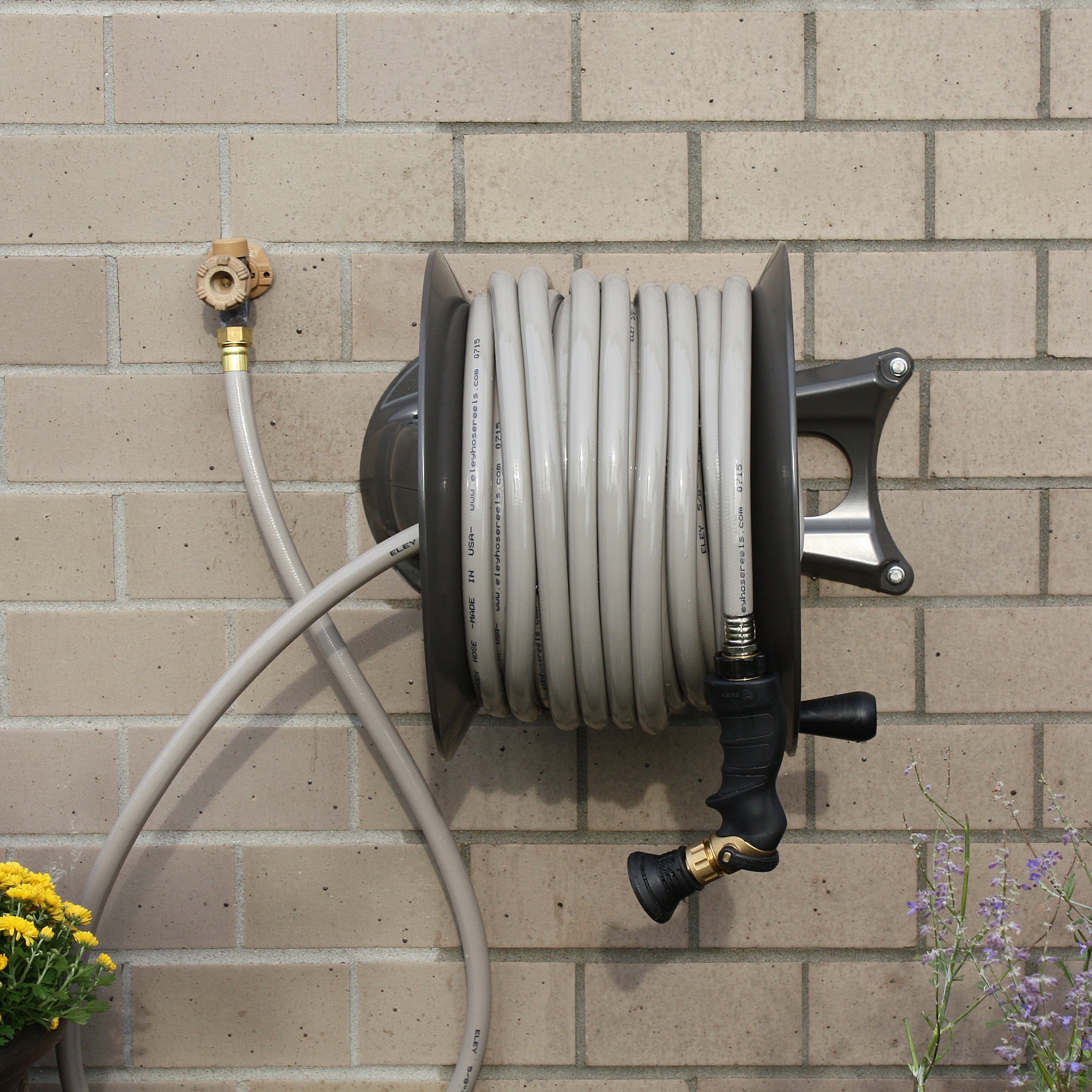 Wall mounted hose pipe discount