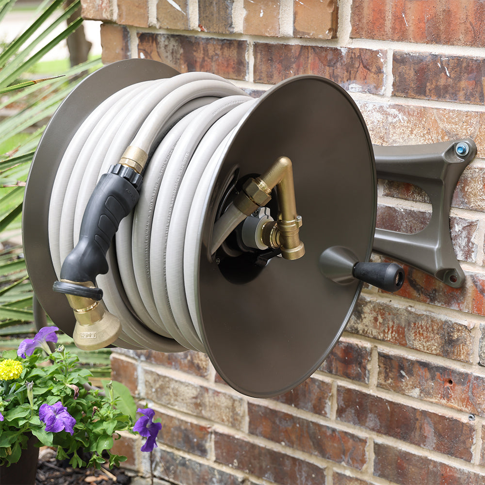  LiuWHweiXunDa Garden Hose Reels,Wall Mount Garden Hose