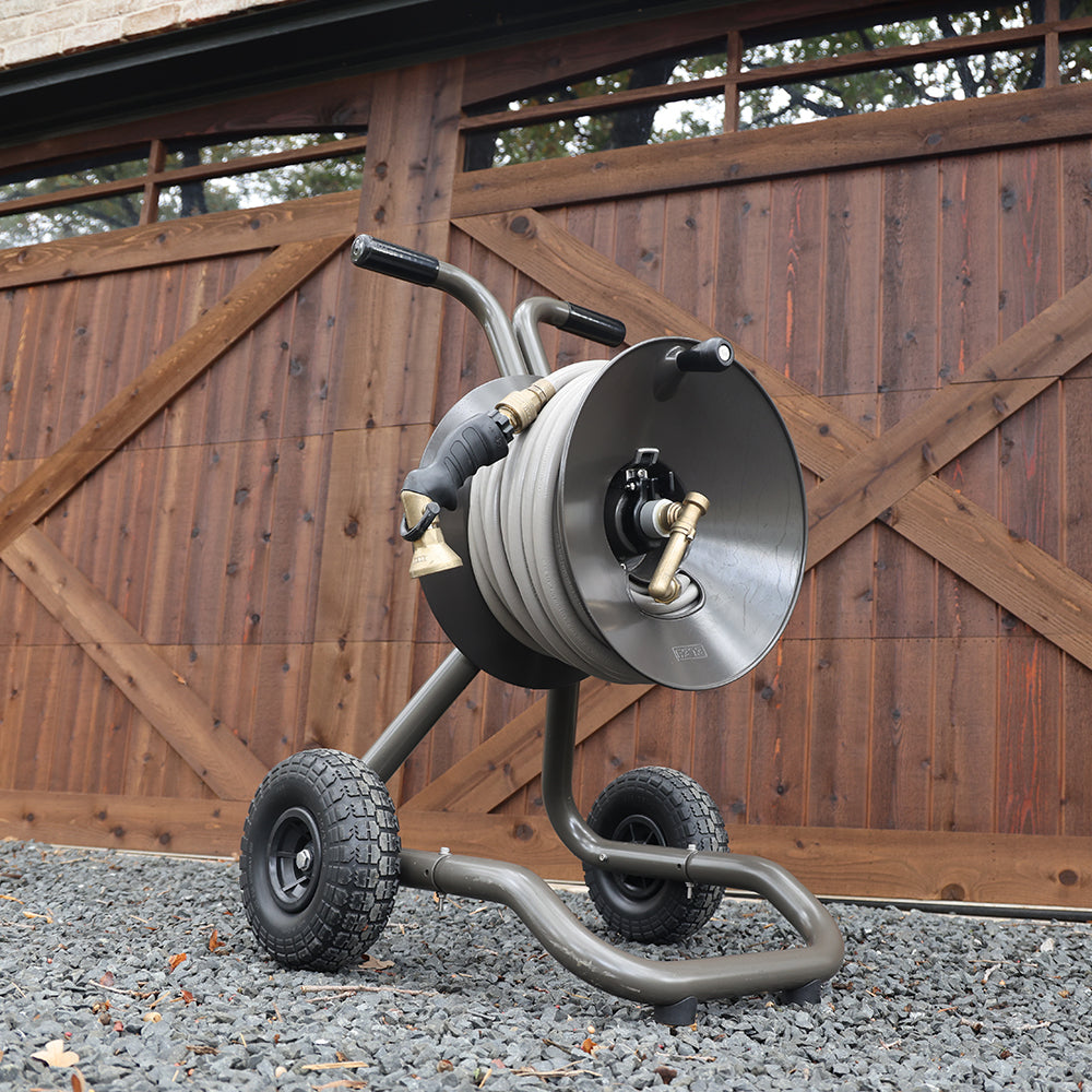 2-Wheel Garden Hose Reel Cart – Eley Hose Reels