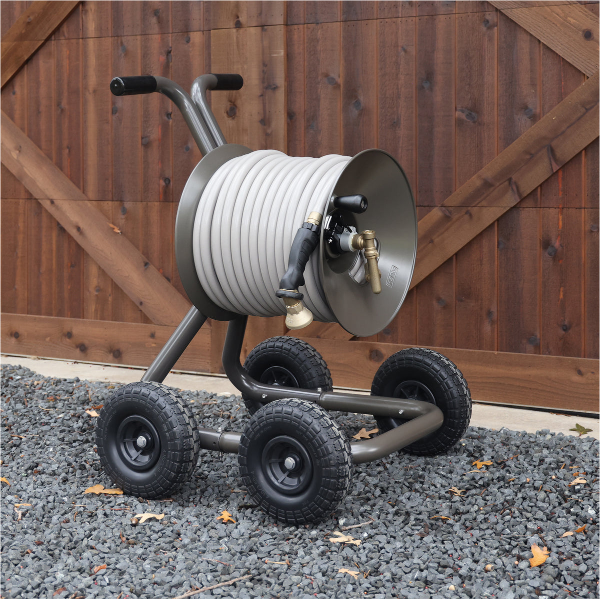 4 Wheel Garden Hose Reel Cart Eley Hose Reels