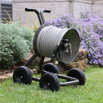 4 Wheel Garden Hose Reel Cart – Eley Hose Reels