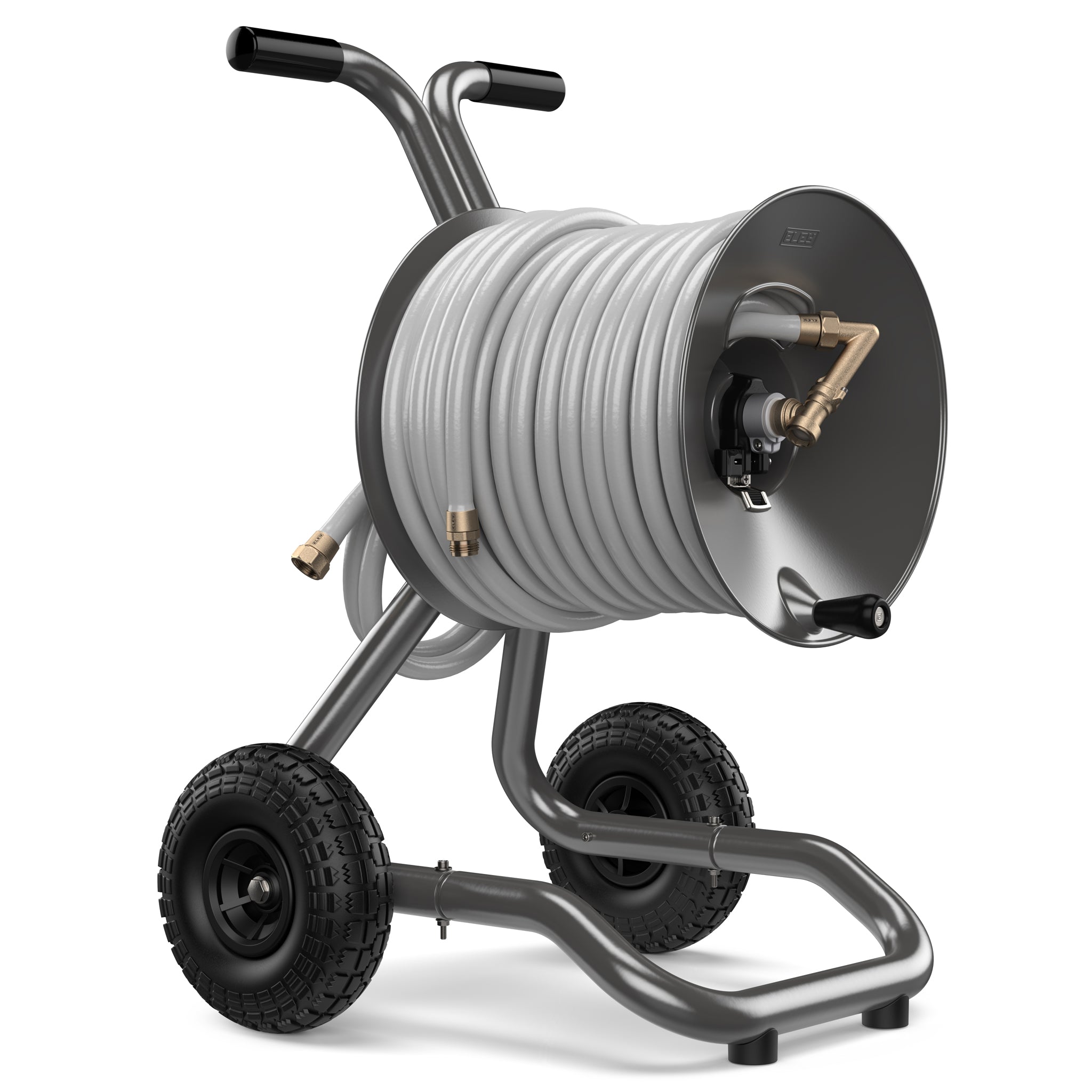 Eley Garden Hose Reel Cart - Thumbnail 4