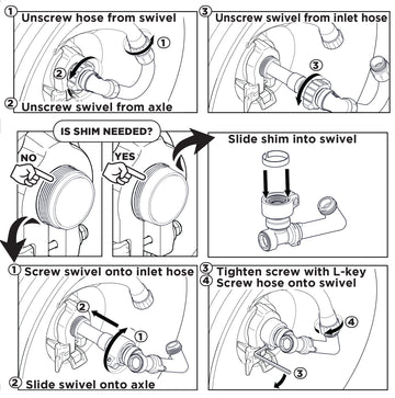 Garden Hose Cart Parts