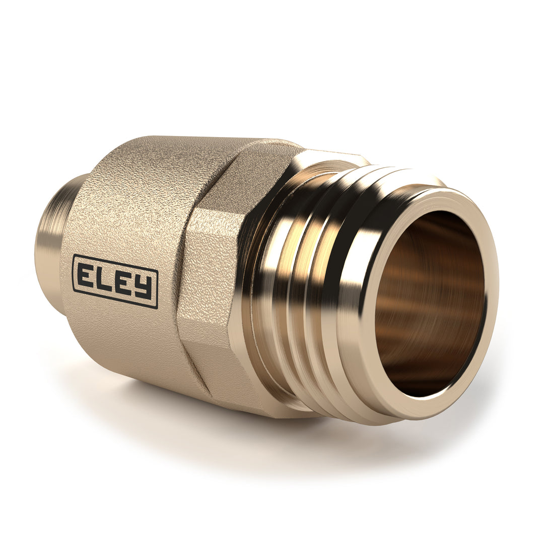 Garden Hose Repair Fitting Connector - 5/8 Inch Hose, Male – Eley