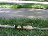 Brass Garden Hose Shut Off Valve with Swivel Fitting