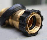Brass Garden Hose Shut Off Valve with Swivel Fitting
