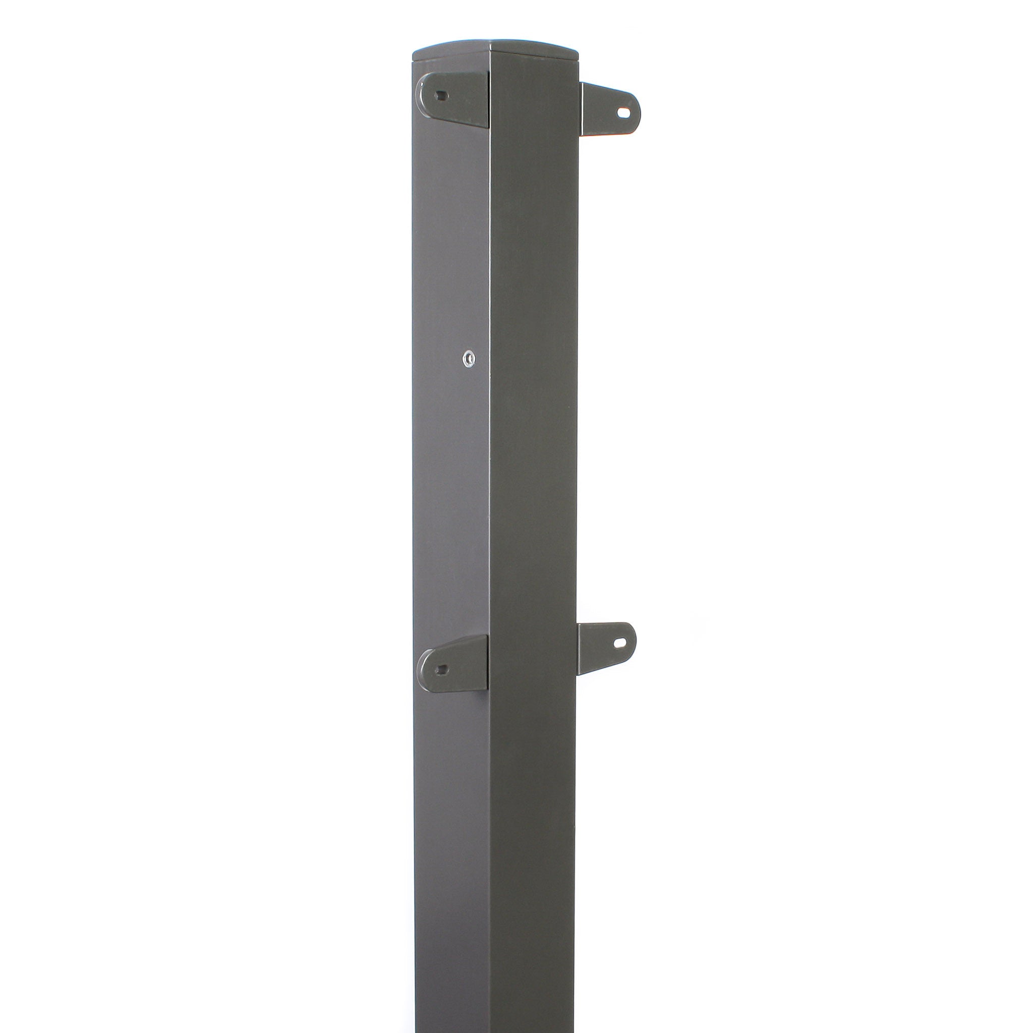 Eley powder-coated aluminum post for 1041 and 1041X wall mount reels