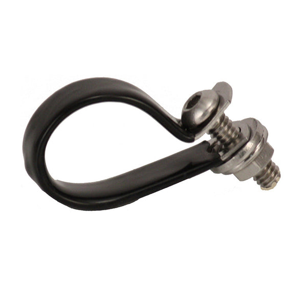 Hose Clamp assembly for ELEY and Rapid Reel garden hose reels model 1041, 1042, and 1043