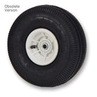 Flat-free tire sold from 2000 through 2006, 1/2-inch threaded-carriage bolt axle